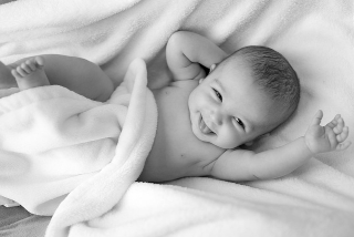 bébé repu